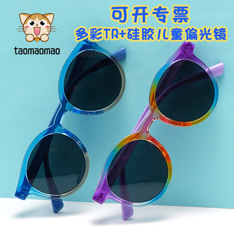 Pippa | Kids Polarised Round Flexible Sunglasses - 2