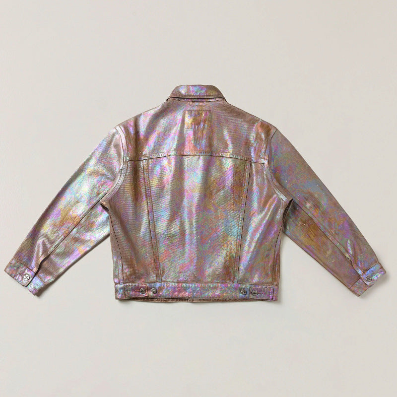 Primrose | Womens Embellished Oversized Denim Jacket