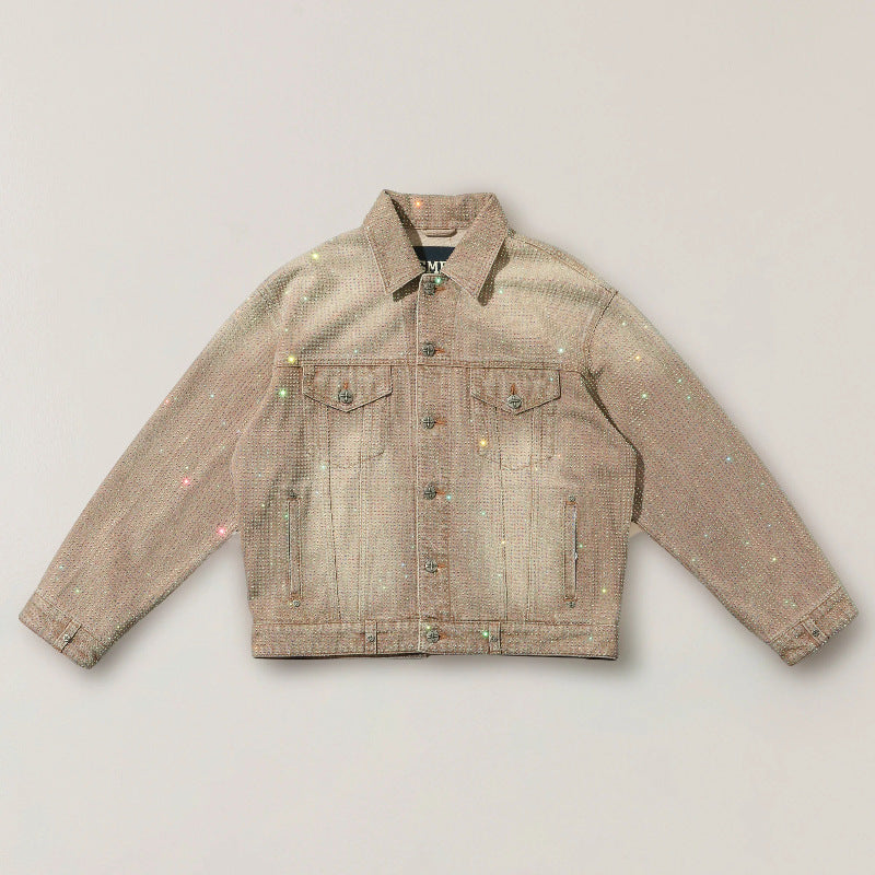 Primrose | Womens Embellished Oversized Denim Jacket