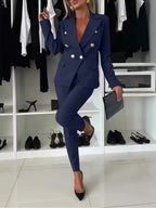 Priscilla | Womens Casual Slim Fit Blazer Down Jacket - 14