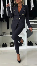 Priscilla | Womens Casual Slim Fit Blazer Down Jacket - 8
