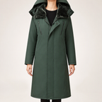 Priya | Womens Parka Coat Longline Waterproof Padded Warm Winter Coat, Design 3