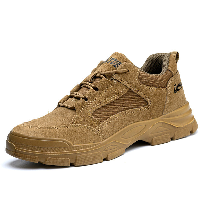 Rafe | Mens Steel Toe Work Boots Leather Safety Shoes Non Slip