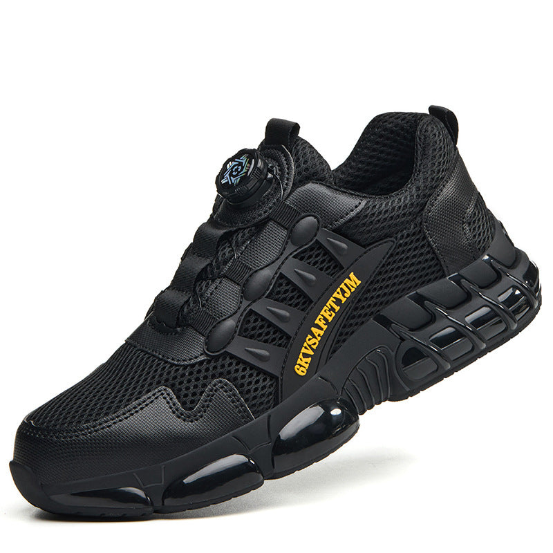 Randall | Mens Non Slip Wear Resistant Steel Toe Safety Work Boots