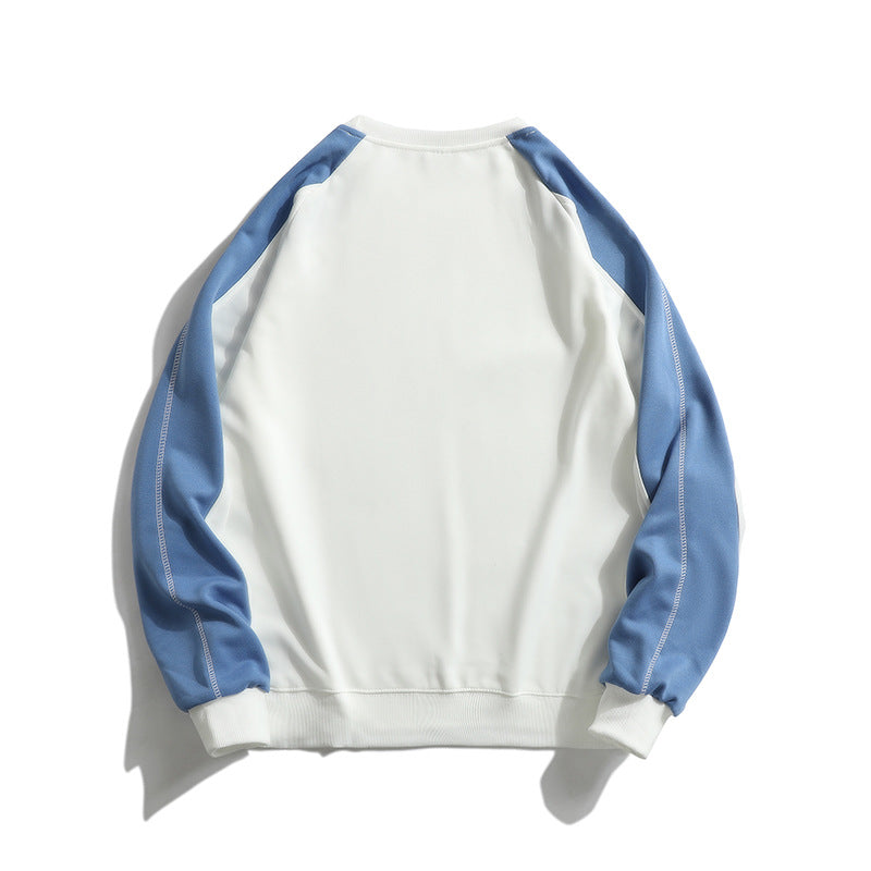 Randolph | Mens Round Neck Knit Sweater Loose Pullover Base Layer