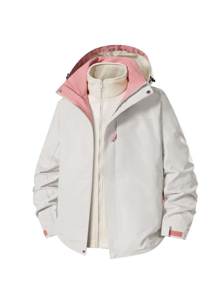 Reagan | Womens Waterproof Windproof Hooded 3-in-1 Jacket