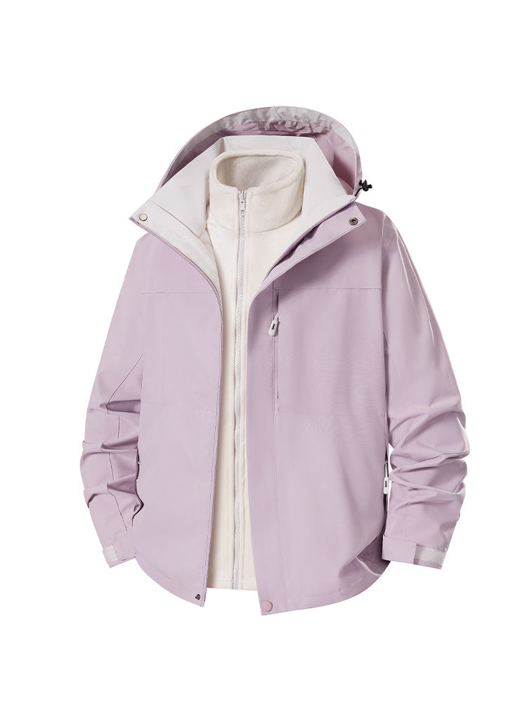 Reagan | Womens Waterproof Windproof Hooded 3-in-1 Jacket