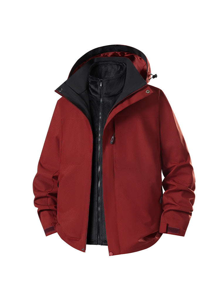 Reagan | Womens Waterproof Windproof Hooded 3-in-1 Jacket