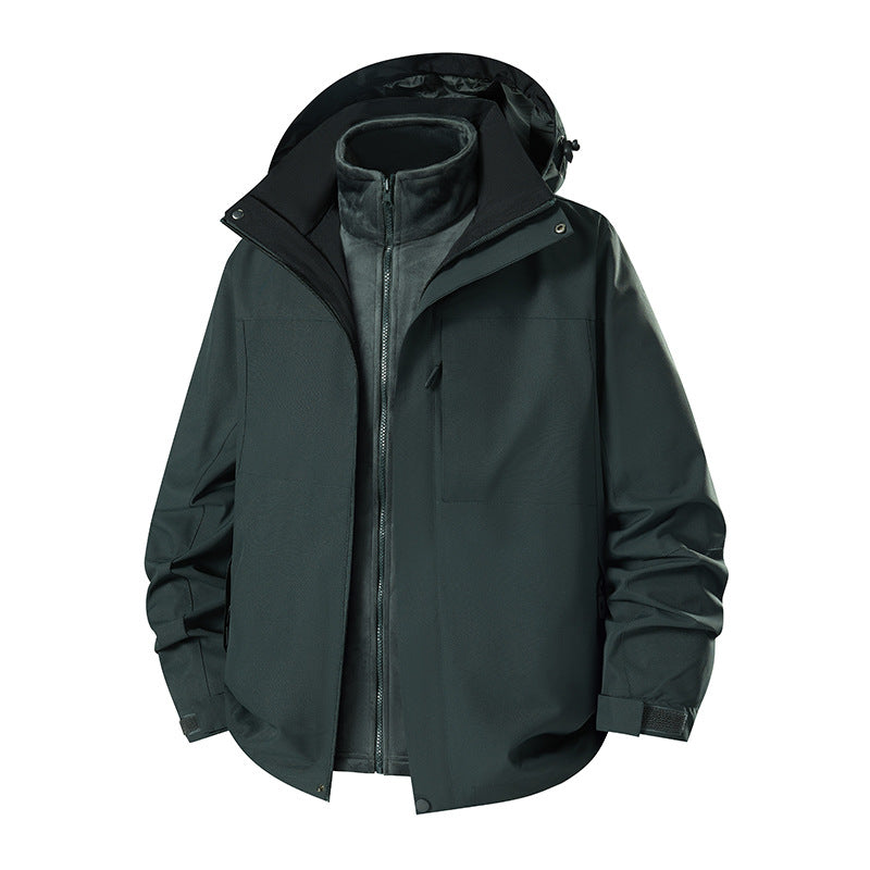 Reagan | Womens Waterproof Windproof Hooded 3-in-1 Jacket