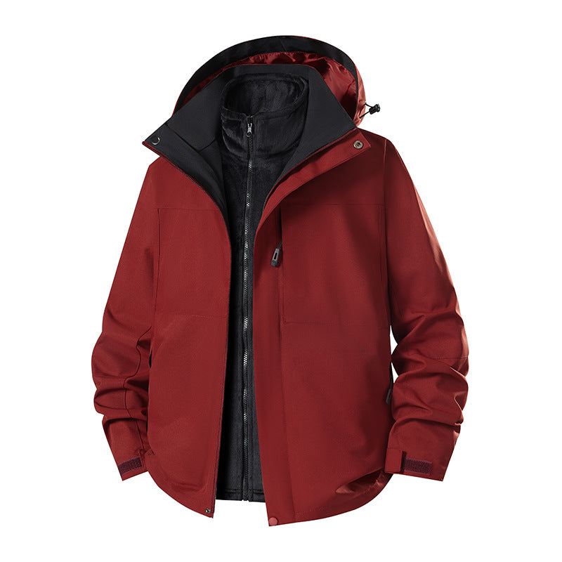 Reagan | Womens Waterproof Windproof Hooded 3-in-1 Jacket