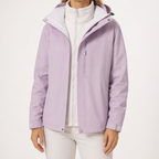 Reagan | Womens Waterproof Windproof Hooded 3-in-1 Jacket, Mauve