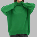 Reba | Womens Turtleneck Knit Long Sleeve Sweater