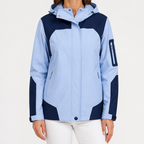 Harriet | Womens Waterproof Windbreaker Jacket, Light Blue