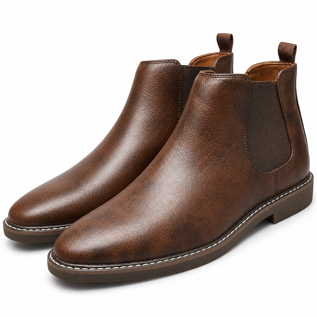 Ellison | Mens Chelsea Boots Elastic Side Panel