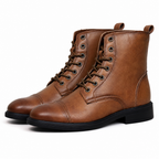 Merrick | Mens Lace Up Ankle Boots Toe Cap