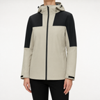 Beatrice | Womens Waterproof Hooded Softshell Jacket, Off White