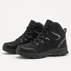 Rowan | Womens Water Resistant Breathable High Top Walking Hiking Boots, Black