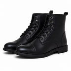 Merrick | Mens Lace Up Ankle Boots Toe Cap