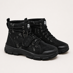 Bennett | Mens Lace Up Tactical Hiking Boots, Black 4
