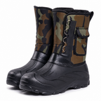 Ferris | Mens Snow Boots Waterproof Fleece Lined Warm Winter Boots Green packshot