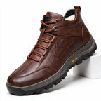Ryder | Mens Trainers Hiking Sports Shoes Casual Black Brown Walking Shoes Brown packshot