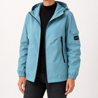 Josephine | Womens Waterproof Windproof Hooded Softshell Jacket, Blue