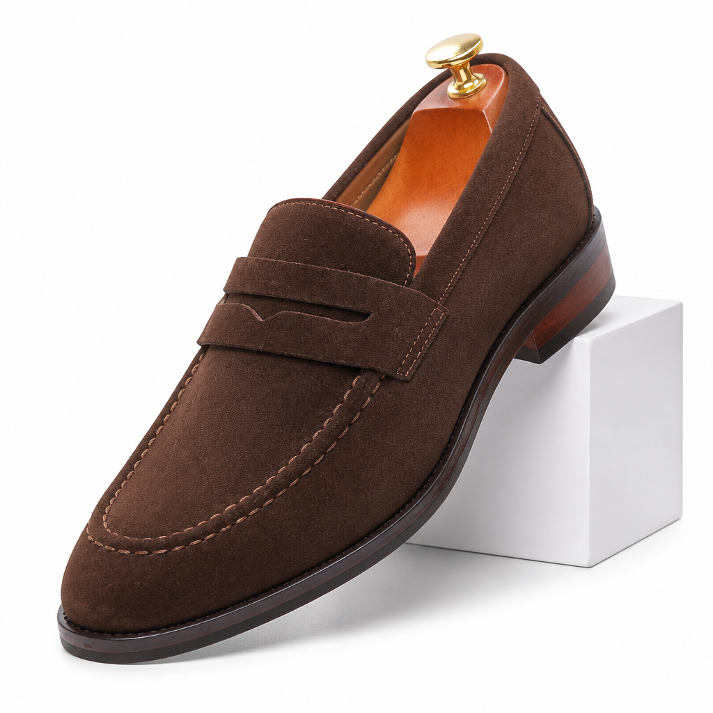 Jarrett | Mens Penny Loafers Slip On Shoes