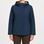 Sylvie | Womens Waterproof Windproof 3 In 1 Jacket, Navy Blue