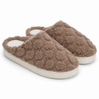 Hollis | Womens Slippers Fluffy Warm Memory Foam House Slippers Design 9 packshot