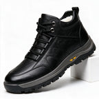Ryder | Mens Trainers Hiking Sports Shoes Casual Black Brown Walking Shoes Black 2 packshot