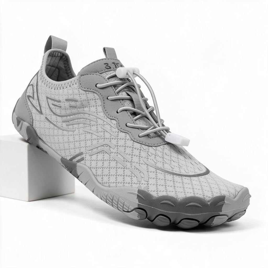 Ridge | Barefoot Minimalist Wide Toe Box Running On Gym Shoes Grey packshot