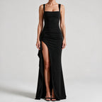 Ondine | Womens Wedding Guest Maxi Strapless Backless High Slit Dresses