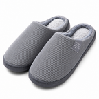 Fisk | Womens Slippers Fluffy Warm Memory Foam House Slippers Design 6 packshot