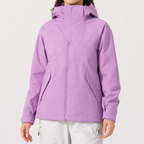 Harriet | Womens Waterproof Windproof Softshell Jacket, Blush Pink 2