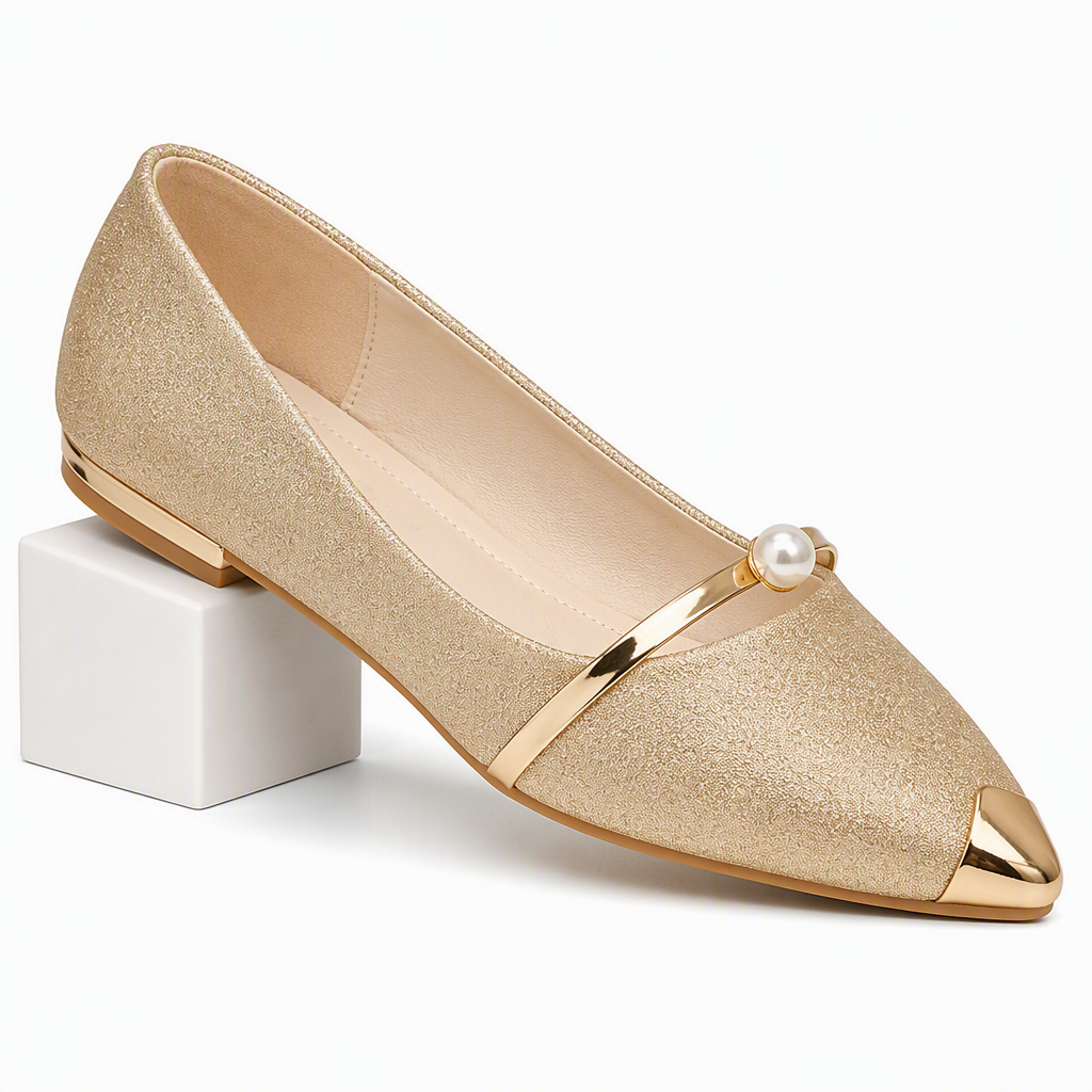 Marceline | Womens Pointed Toe Flats Slip On Shoes