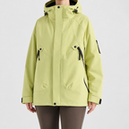 Rowan | Womens Waterproof 3 in 1 Hooded Jacket, Olive Green 2