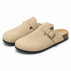 Quincy | Womens Slippers Fluffy Warm Memory Foam House Slippers Apricot packshot