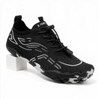 Ridge | Barefoot Minimalist Wide Toe Box Running On Gym Shoes Black packshot