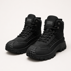 Bennett | Mens Lace Up Tactical Hiking Boots, Black 3