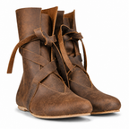 Osric | Mens Chelsea Boots Leather British Retro Ankle Boots Brown packshot