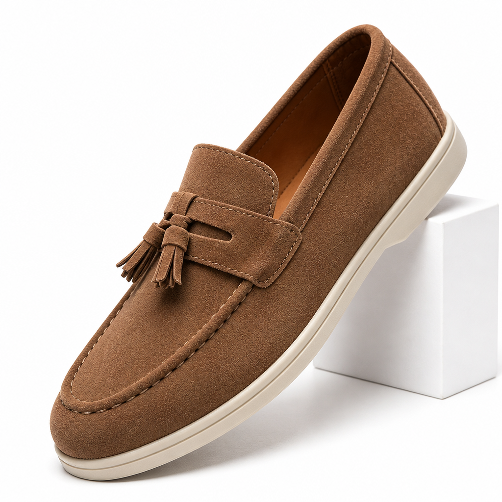 Fabian | Mens Tassel Loafers Slip On Shoes