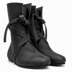 Osric | Mens Chelsea Boots Leather British Retro Ankle Boots Black packshot