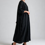 Dexter | Womens Shirt Dress Long Sleeve Longline Belted Midi Dress