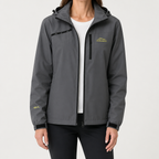 Colette | Womens Waterproof Windproof Jacket, Dark Grey