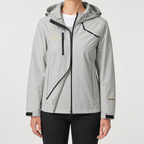Colette | Womens Waterproof Windproof Jacket, Cream 2