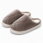 Hollis | Womens Slippers Fluffy Warm Memory Foam House Slippers Design 13 packshot