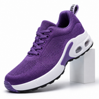 Nova | Womens Running Shoes Trainers Knit Mesh Cushioned Sneakers Shoes Purple packshot