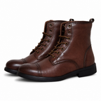 Merrick | Mens Lace Up Ankle Boots Toe Cap