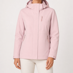 Beatrice | Womens Waterproof 3 in 1 Hooded Jacket, Pink