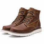 Hamish | Mens Work Boots Fleece Lined Warm Retro Boots Multi 8 packshot